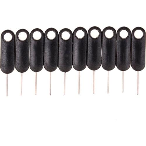 10pcs Universal SIM Card Tray Needle Ejector Detachable Needle Ejector Handle For Phone Huawei Xaomi