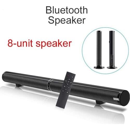 Bluetooth Speaker Detachable TV echo wall Bluetooth Soundbar Hifi Stereo Column Dual Subwoofer Surround Home Theater Support USB