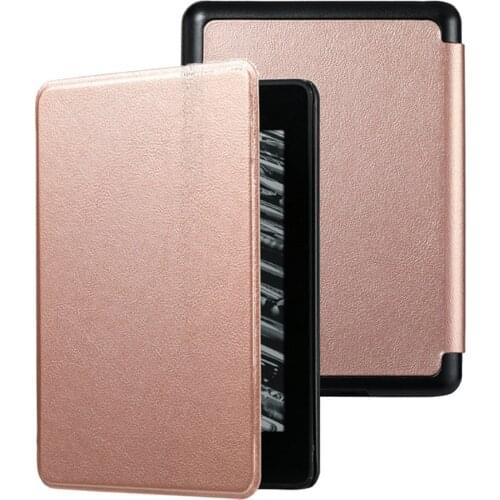 Auto Sleep Wake Up PU Leather E-Book Tablet Smart Case For Amazon Kindle Paperwhite 1 2 3 899 958 Flip Ultra-Slim Back Cover