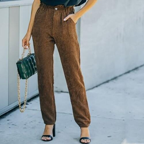 CINESSD Women's Corduroy Trousers