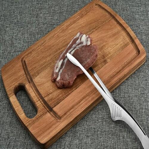 304 Stainless Steel Barbecue Clip Food Clip Steak Clip Professional Food Tongs Utensil Kitchen Cooking Clamp Accessories Tool