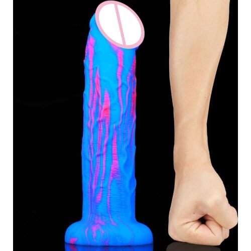 29cm Long Colorful Realistic Penis Huge Dildos for Women Lesbian Toys Big Fake Dick Silicone Females Masturbation Erotic Toys 18