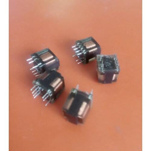 EE10 Small Miniature Resin Potting Ignition Discharge Transformer Inverter Coil Primary and Secondary Dual Winding