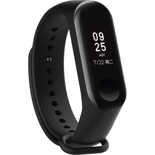 OOTDTY New Bracelet For Xiaomi Mi Band 3 Sport Strap Watch Silicone Wrist Smart Accessories