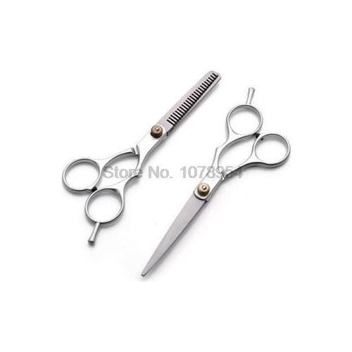 By ems or dhl 200sets 2pcs/set 5.5/6 Inch Hair Scissors Cutting Thinning Professional Hairdressing Tools