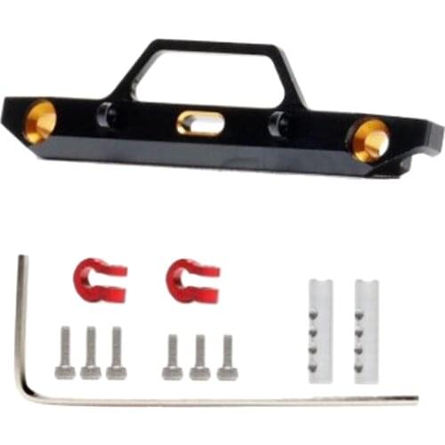 RC Car Front Bumper Bull Bar for Axial SCX24 90081 1/24 Scale RC Off-Road Rock Crawler Hobby Model Car Upgrade Parts