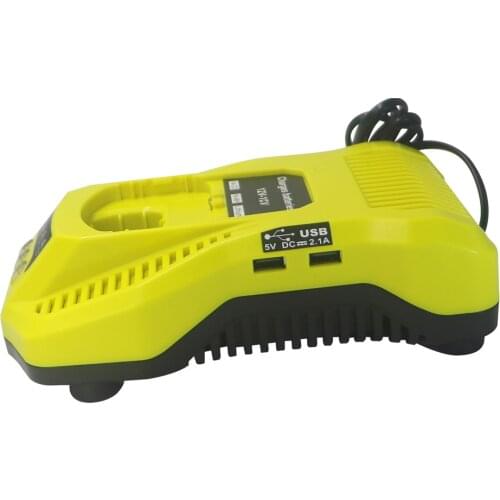 Brand New and Original Power Tool Battery Chargers for Ryobi 12V-18V P108 P117 Ni-CD Ni-MH & Li-ionBattery double USB output 5V