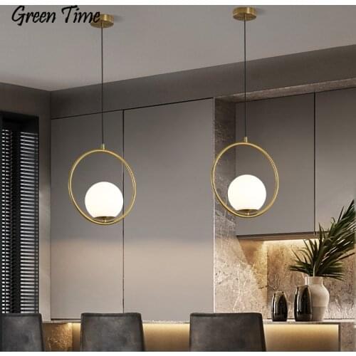 Modern Led Pendant Light For Living room Dining room Bedroom Kitchen Led Bulb Home Hanging Pendant Lamp Lighting Lustre Fixtures