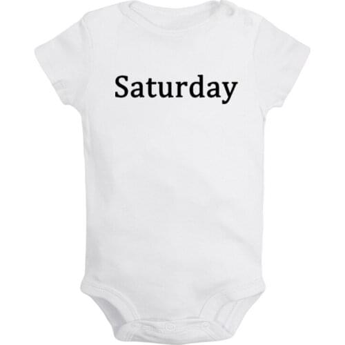 Saturday Sunday Prince Rogers Nelson Hollow Circle Arrow Symbol Newborn Baby Girl Boys Clothes Short Sleeve Romper Outfits