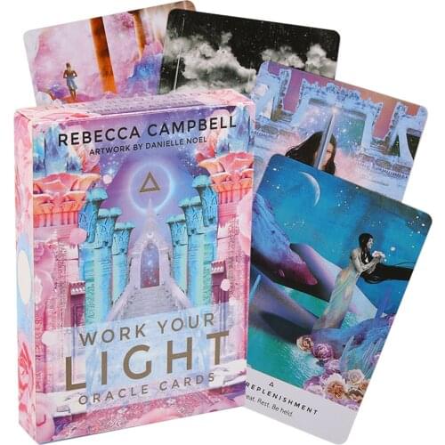 Tarot Card Game Deck Oracle Toy Divination Star Mystery Riding Party Electronic Guide Predicting