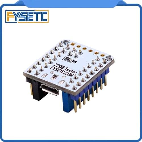5pcs TMC2208 Tester With Stackable Headers For Testing Or Flashing Parameter Modes Of TMC2208 Operation On USB To Serial Adapter
