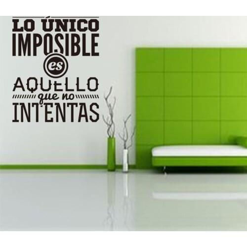 Vinyl wall sticker Spanish home wall applique mural wall art modern fashion home decoration living room decoration DD0101