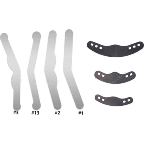 20pcs Dental Molding Sheet Metal Molding Sheet Stainless Steel Perforated Mold Sheet Small Medium and Large of Material Tool