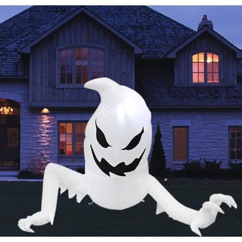 2022 Inflatable Halloween Ghost with The Magic Light Blow Up Inflatables Halloween Outdoor Toys Lawn Yard Decorations Kids Gifts