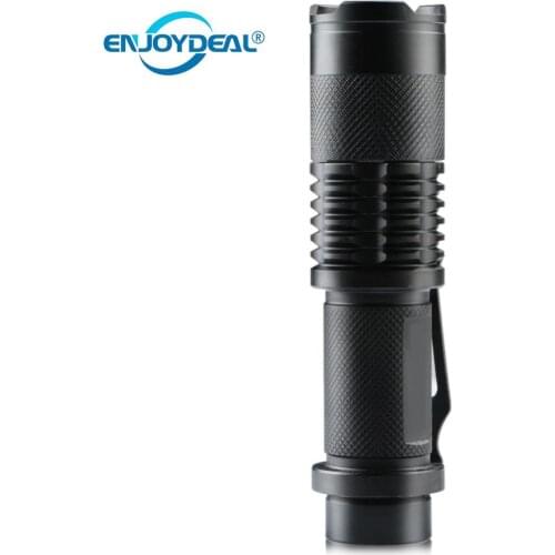 3000 Lumen T6 LED Portable Aluminum Waterproof Zoomable Flashlight Torch Lamp 5 Modes Battery for Night Walk Climbing Fishing