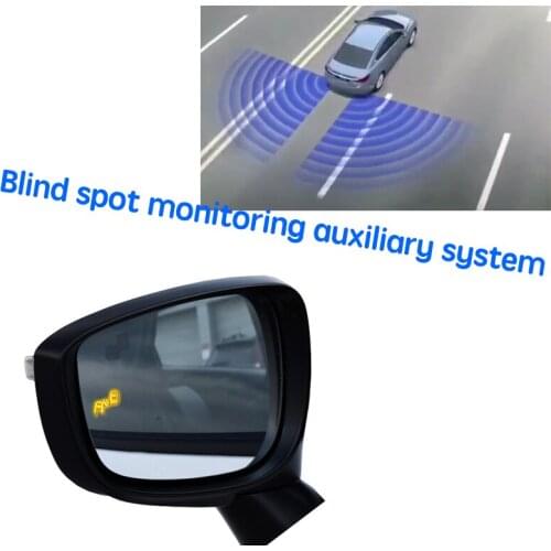 Car BSD BSM BSA Blind Area Spot Warning Drive Mirror Rear Radar Detection System For Mazda CX-3 DK 2015~2020