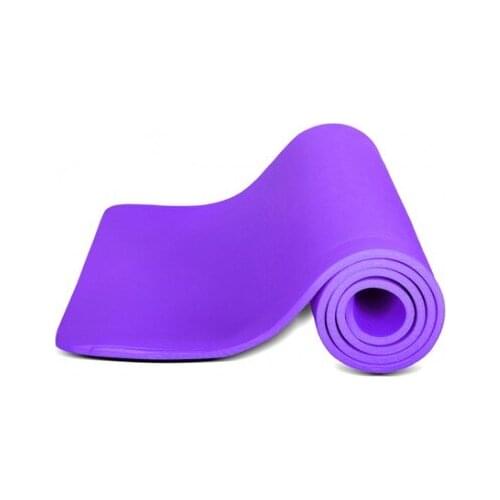 Cosfer Csf10Mm Pilates Mat 10 Mm. Silicone-Purple