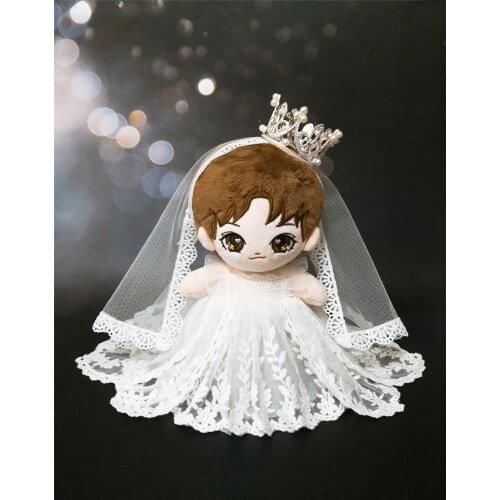 Cosmile Original Hand Made Doll Clothes Clothing White Dream Wedding Dress Suit Cosplay