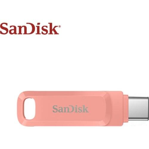 Sandisk Ultra 512GB Dual Drive OTG USB 3.1(Type C) Pen Drive 128GB Pink Flash Disk 64GB 32GB Memory Stick USB Type A Pendrive