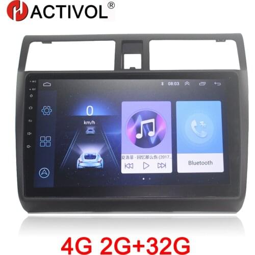 HACTIVOL 2G+32G Android 8.1 Car Radio for Suzuki Swift 2005-2016 car dvd player gps navi car accessory 4G multimedia player