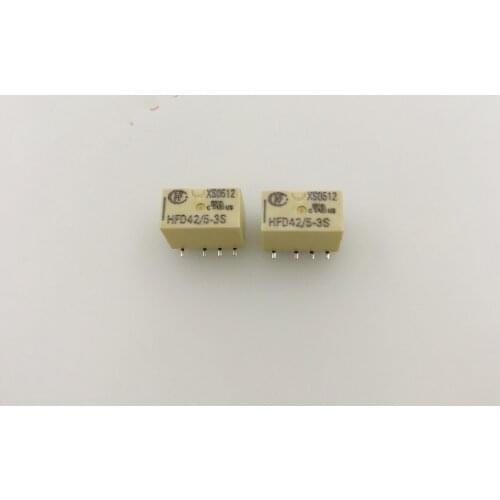 HFD42-5-3S 3SR 5VDC 8pin SMT relays new orginal