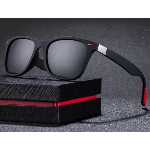 Unisex Square Polarized Sunglasses Women Men Brand Design Driving Vintage Sun Glasses Retro Shades Goggle Oculos De Sol UV400