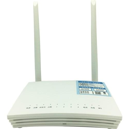 LANLIFANG 100% New ZXHN Gpon KN8346M 1GE+3FE ONU AND 4 Wlan +2.4g WIFI+1TEL+WPS +USB ZTE Epon ONT Router upc Home fiber
