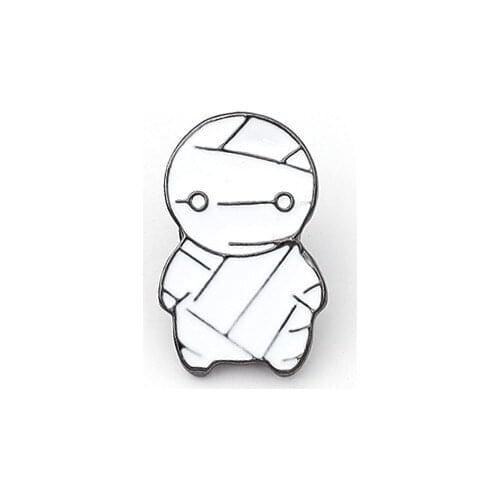 Mummy pins Cartoon Enamel Pin For Clothes Backpack Brooches Personality Pin jewelry