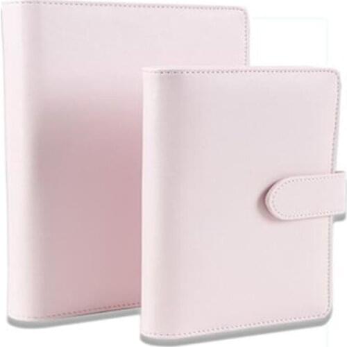 2019 newest A5A6 PU Cute Notebook For Spiral Time Planner Book Diary For Filofax Planner Agendas Organizers Business Card Holder