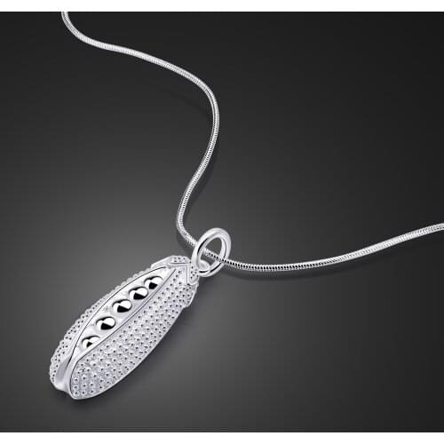 New fashion trendy jewelry 925 sterling silver choker Creative Eggplant Pendant necklace gift for women Boho Accessories gift