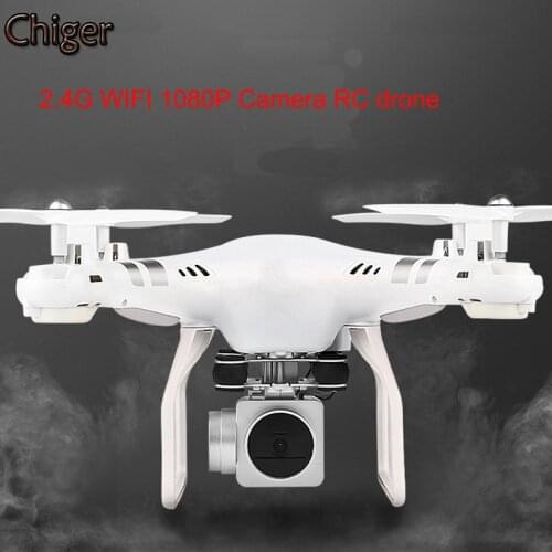 New 2.4G professional 1080P RC Drone Wide-angle HD 5MP Camera WIFI Real-time Transmission altitude hold Mini Helicopter with led