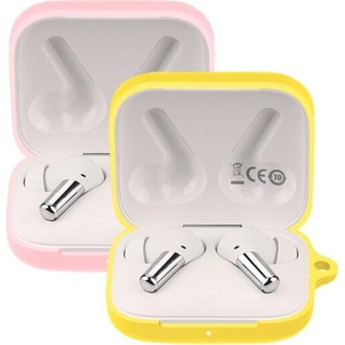 Shockproof Silicone Protective Cover for -OnePlus Buds Pro Case Washable Bluetooth-compatible Silicone Protection Nonslip Sleeve