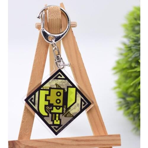 WL0909 Chibi Keychain Acrylic Cartoon Keyring Accessories
