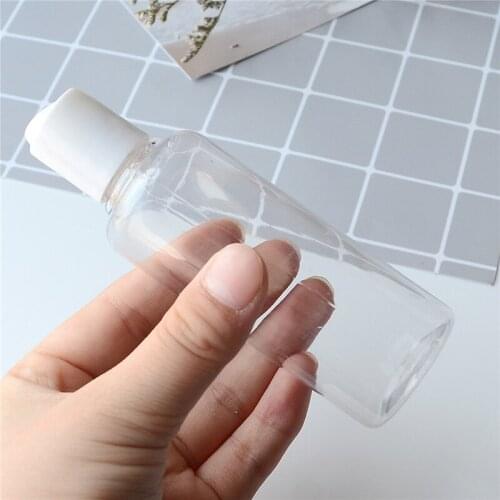 1pc Empty Pressed Spray Bottle Cosmetic Container With Cream Pump Skin Care Cream Travel Cosmetic Lotion Container 50/100ml