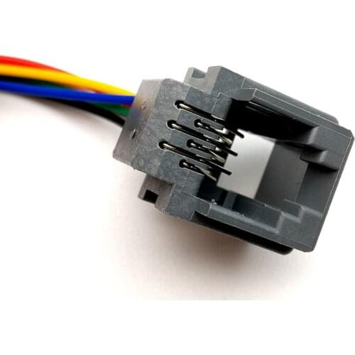 100pcs/lot 6P6C Telephone Outlet Crystal Head Female RJ11 PCB Socket Jack Telephone Adaptors Connectors 623K-6P6C Phone Port