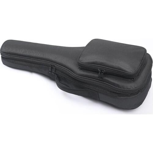 21/24 /27 Inch Portable Black Ukulele Cotton 20MM Bag Ukulele Bag High Quality Musical Instruments Guitar Bag Kids Gift
