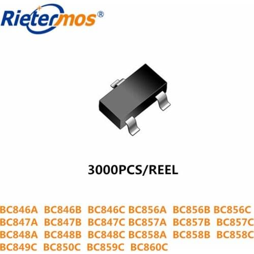 3000PCS SOT23 BC848 BC848A BC848B BC848C BC858 BC858A BC858B BC858C BC860C