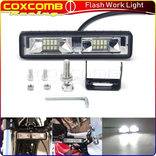 Motorcycle Accessories 12V-24V Work light Spotlight Fog Light LED Off Road Headlights For SUV ATV Yamaha Honda Harley Car