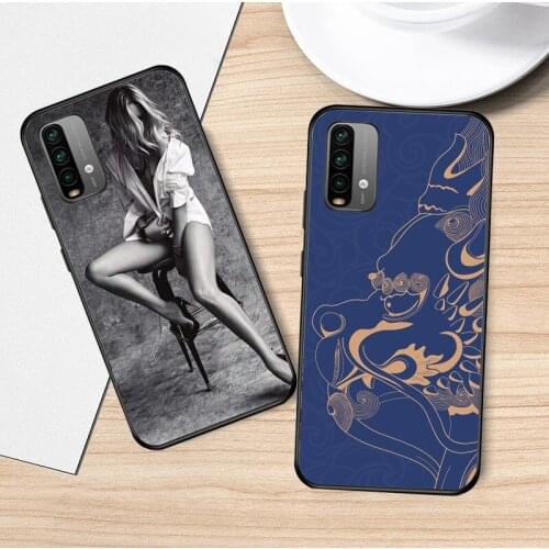 For Xiaomi Redmi 9T Case 9 T Shockproof Soft silicone TPU Back Cover For Xiaomi Redmi9 Power Phone Cases For Redmi 9 Power Case