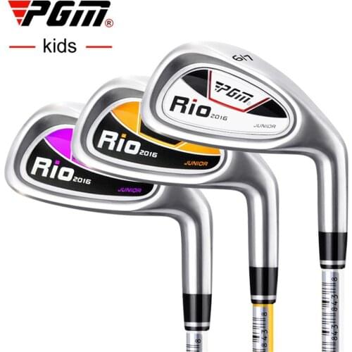 PGM Kids Golf Graphite&Steel Junior JRTGI004 Ultra- Light Club Right Handled Childrens Practice Train Clubs #7 Size 103*15*15cm
