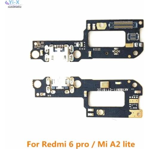 USB Charger Charging Port Ribbon Flex Cable Micro USB Dock Connector For Xiaomi Redmi 6 Pro