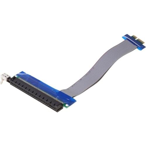 Flexible Flat Cable PCIe PCI Express 1x To 16x Extender Riser FFC PCI-E 1x-16x
