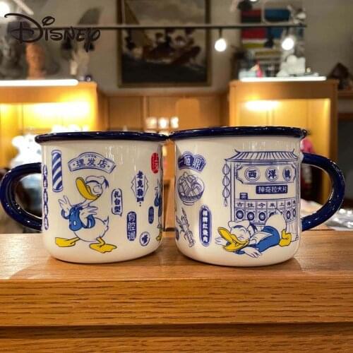Disney Mini Water Maker Donald Duck Ceramic Maker Drinking Mugs Coffee Mug