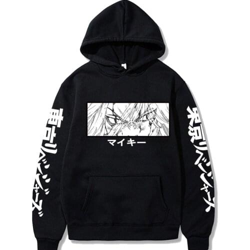2021 Hot Tokyo Revengers Hoodie Anime Mikeypullovers Tops Long Sleeves Autumn Man Hip Hop Clothes Homme