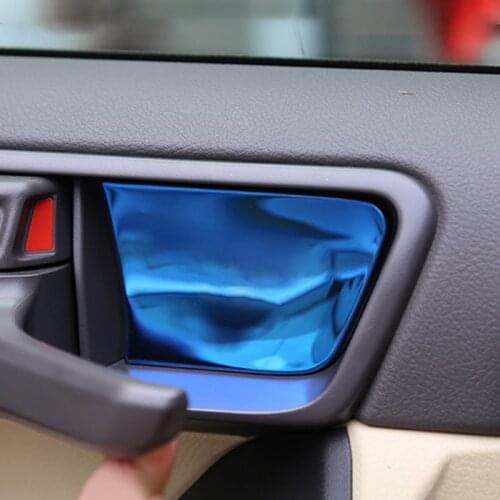 Stainless Steel Car Styling Inner Door Handle Bowl Cover Trim for Toyota Land Cruiser Prado 150 FJ150 LC150 2010-2017 2018 2019