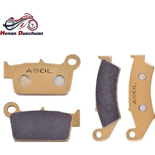 Motorcycle Front Rear Brake Pads for YAMAHA YZ125 YZ125R YZ250 YZ250R YZ 125 250 2T 4T 2003-2007 YZ250F WR250 WR250F 2003-2013
