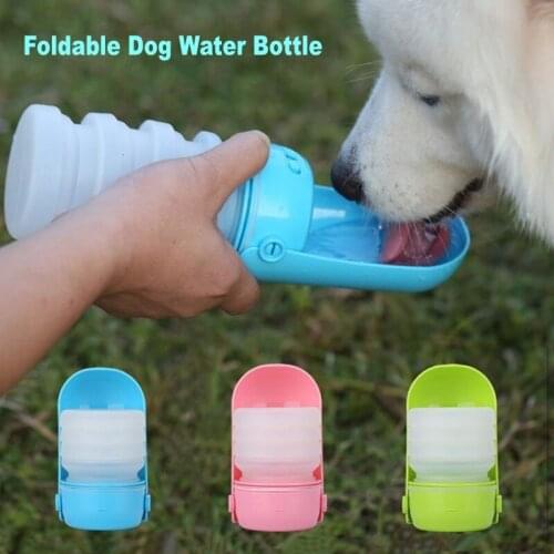 Foldable Pet Dog Water Bottle Bowl Portable Drinking Bowl Outdoor Walking Puppy Drinking Cup For Dogs Cats Kettle Pets Product
