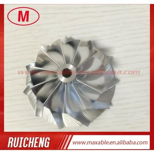 TD05H-20G 52.56/73.04mm 11+0 blades high performance turbocharger aluminum 2024/milling/ Billet compressor wheel