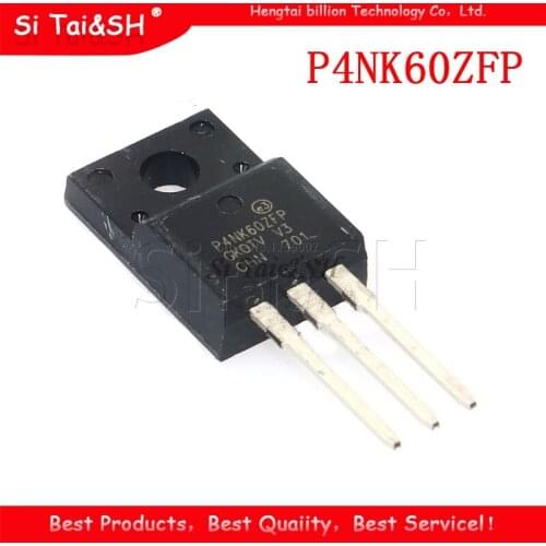 10PCS STP4NK60ZFP TO-220F P4NK60ZFP TO220F STP4NK60 TO-220F 4NK60 STP4NK60ZF MOS FET transistor