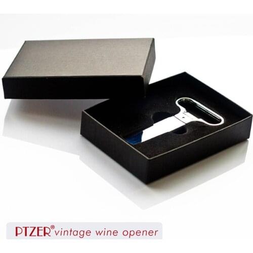 PTZER Vintage Wine Bottle Opener Portable Pumps Cork Corkscrew Tool Handheld Old WineType Bottle Cork Pull